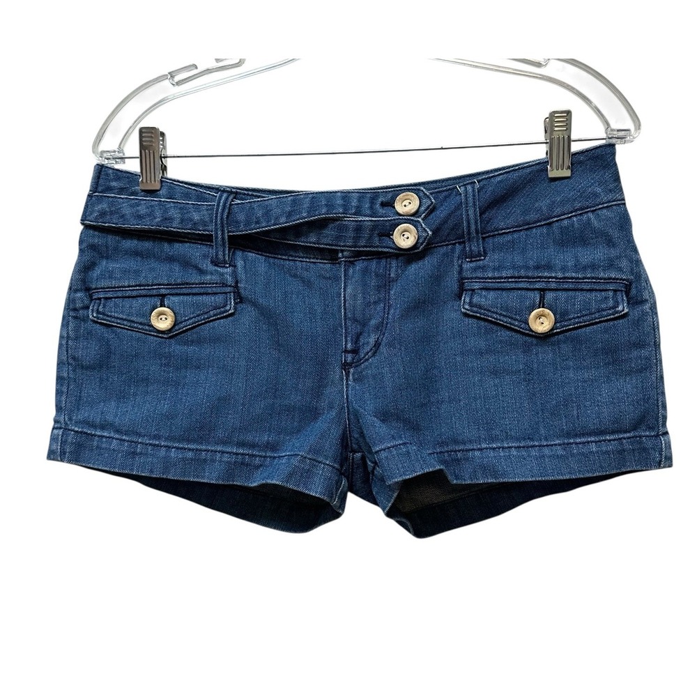 Matix Low Rise Jean Denim Short Booty Wonderlust Shorts Size 28